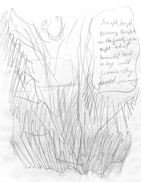 Angel Leading Man Away from Life